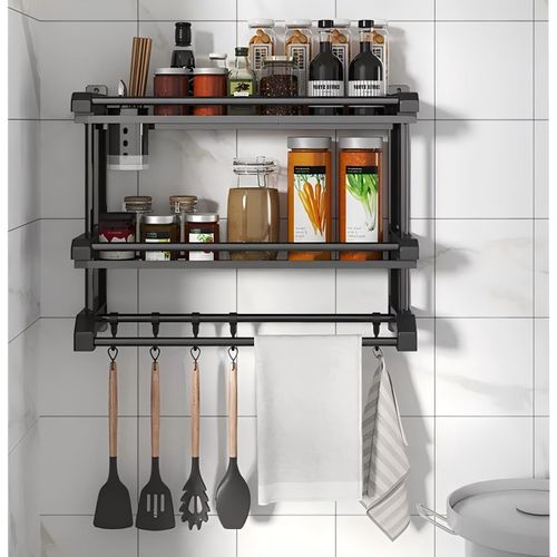 Multipurpose Kitchen Wall Hanger Towel Shelf Holder Bathroom Towel Rack Item | Buy Multipurpose Kitchen Wall Hanger Towel Shelf Holder Bathroom Towel Rack | SPOP Enterprise Global